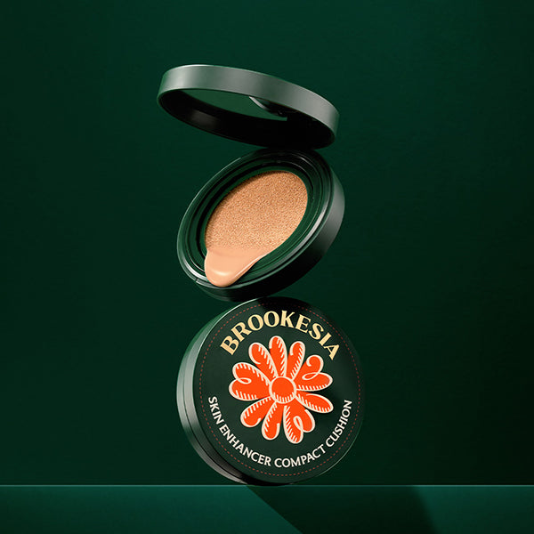 BROOKESIA Skin Enhancer Compact Cushion Matte (1.5 Light Rosy), 12g