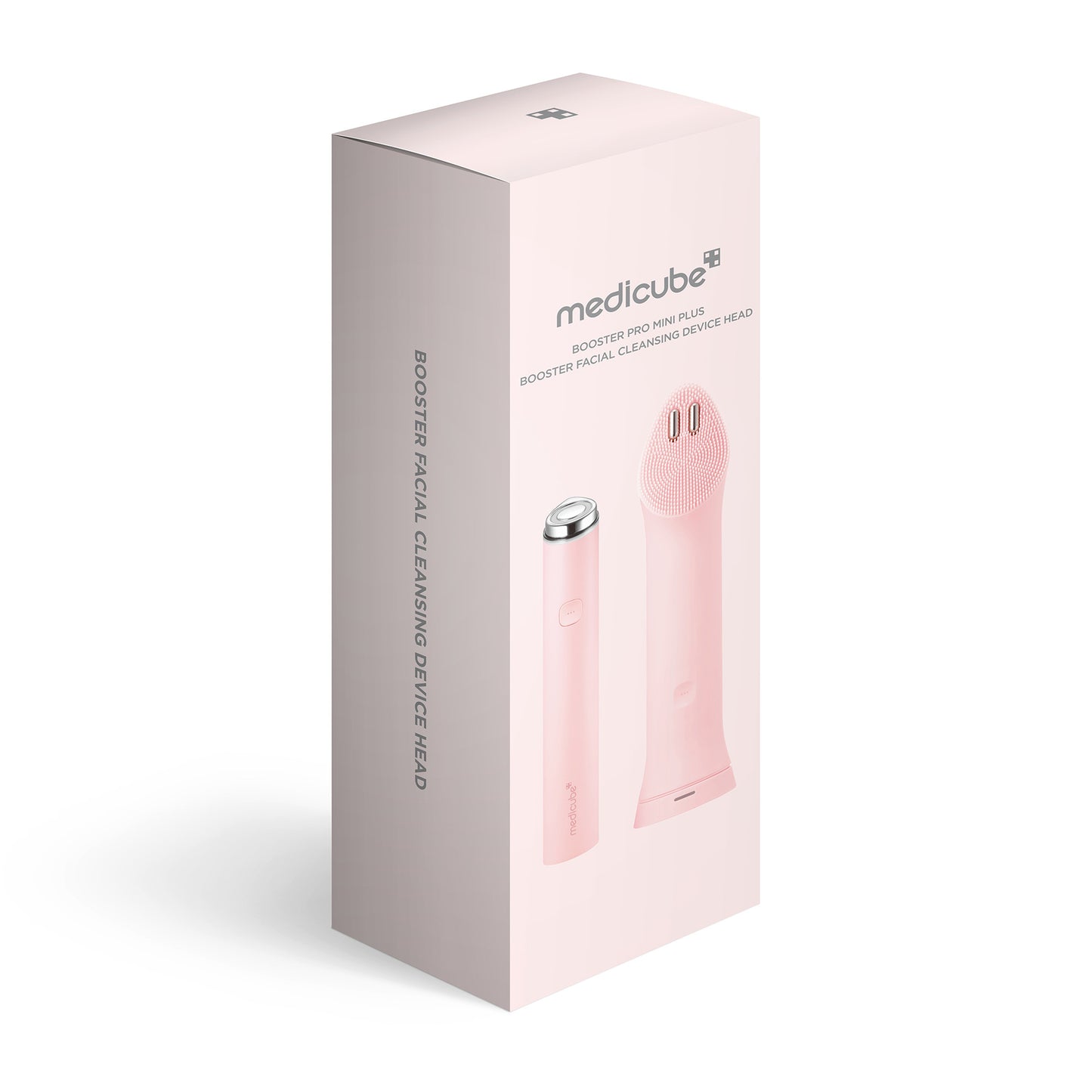 medicube AGE-R Booster Pro Mini Plus & Vibrating Cleanser Head (Pink)