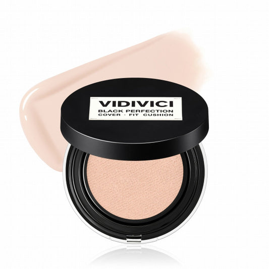 VIDIVICI Black Perfection Cover Fit Cushion, SPF40,, 19NC, 13g
