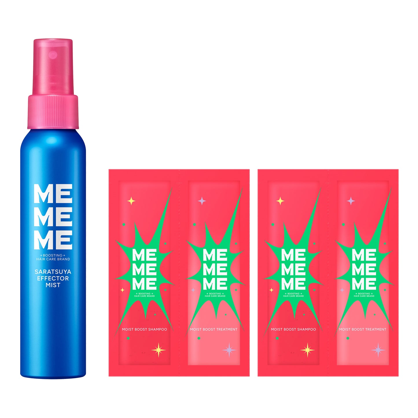 MEMEME Silky Shine Effector Mist Set, 100ml
