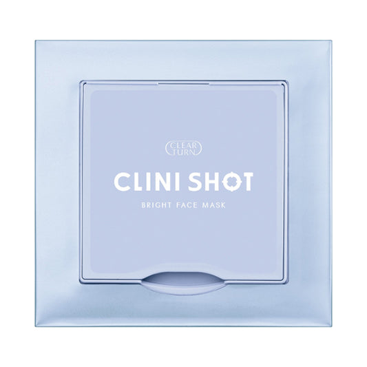 CLEAR TURN Clinishot White Pearl Mask (30 Sheets)