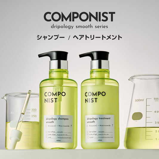 COMPONIST Dripology Shampoo Smooth (Bergamot & Linen), 440ml