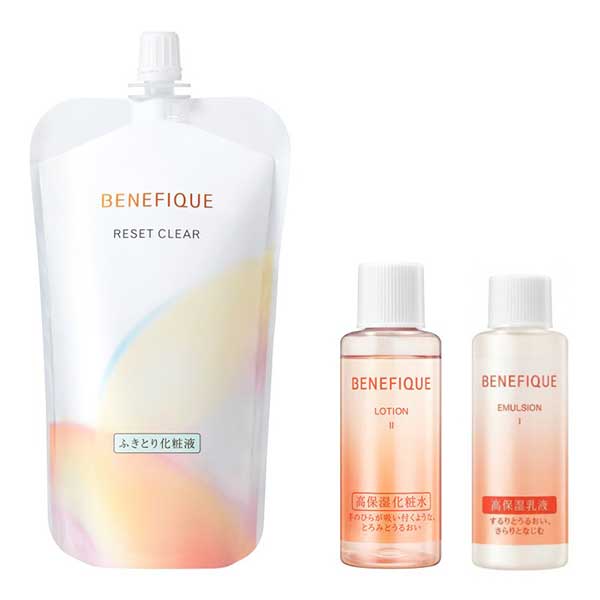 BENEFIQUE Reset Clear N Refill Limited Set, 180ml (Herbal Floral Scent)