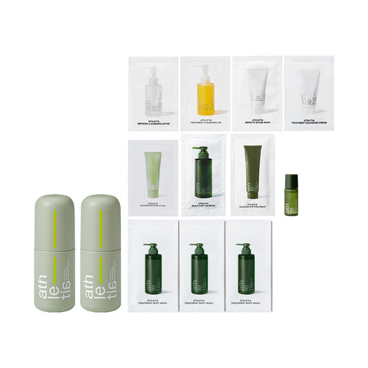athletia Medicated Deodorant Mist Duo Set, 100ml