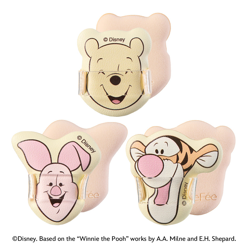 MilleFee Finger Puff Limited Edition (Pooh, Piglet, Tigger), 3 pieces