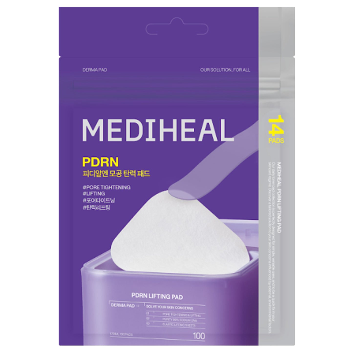 MEDIHEAL PDRN Lifting Pads (14 Sheets)