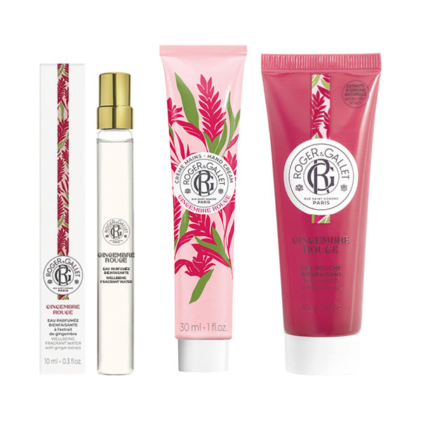 ROGER&GALLET @cosme Portable Kit Gingembre Rouge, 30ml