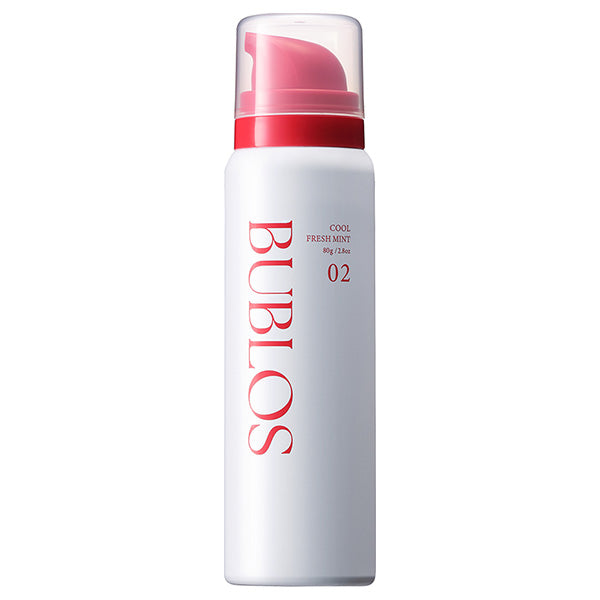 BUBLOS Carbonated Foaming Toothpaste (Cool Fresh Mint), 80g