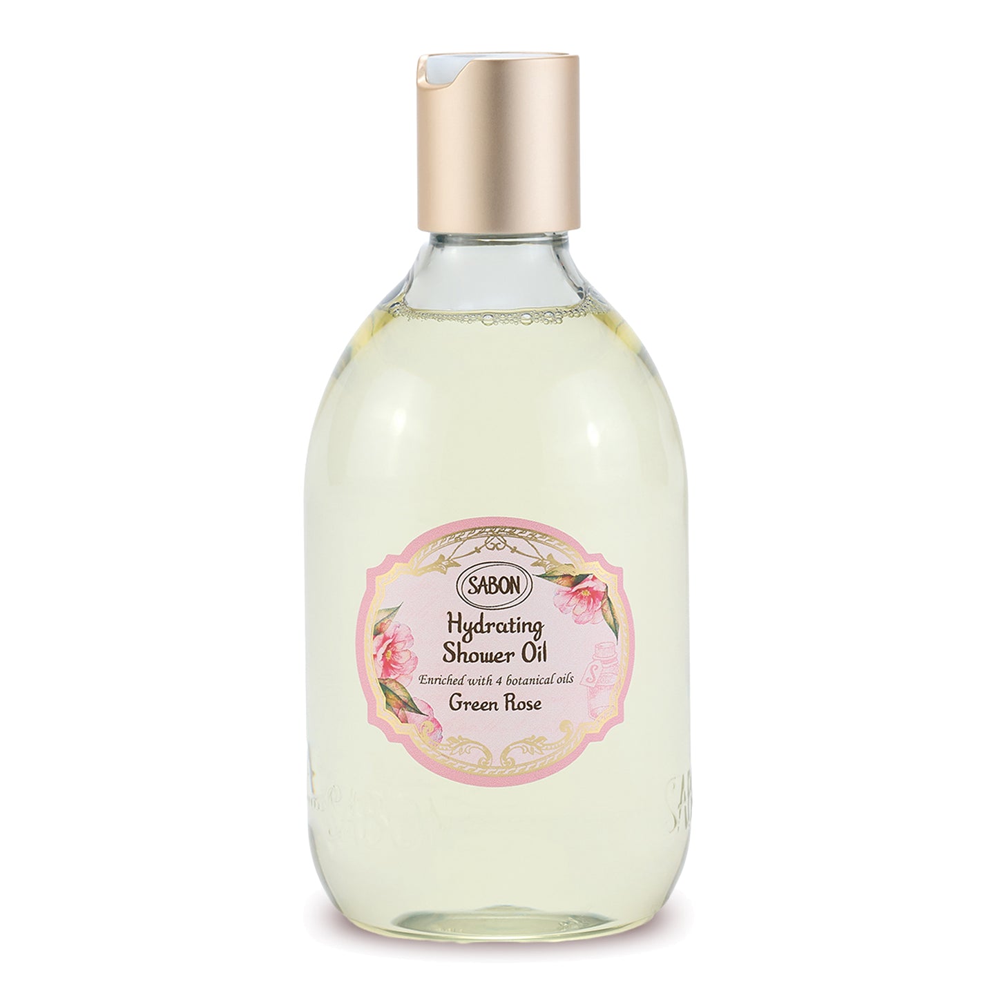 SABON Hydrating Shower Oil (Green Rose), 300ml