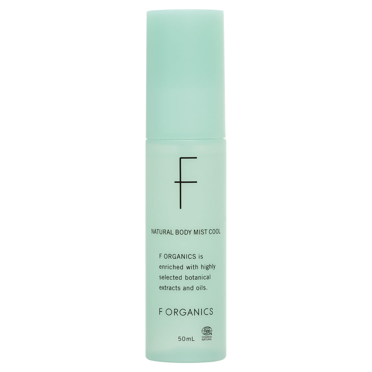 F Organics Natural Body Mist Cool E, 50ml (Reilleur de l'Herbe Scent)