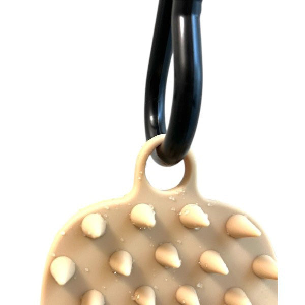 Rooro Silicone 2-Way Scalp & Body Brush Standard, 119g