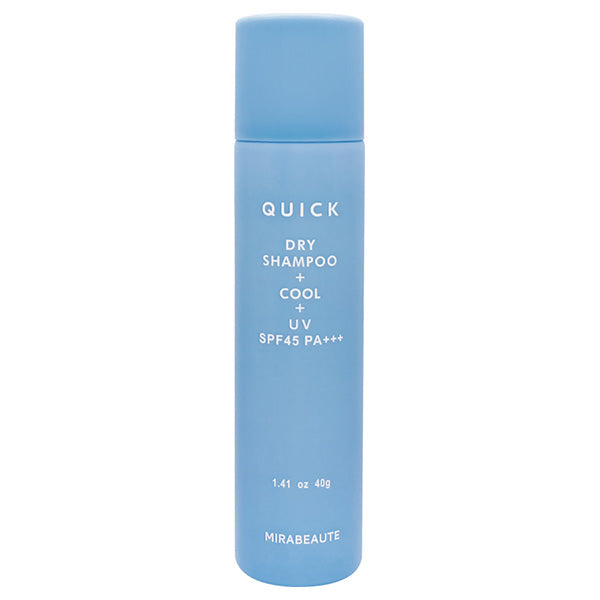 Mirabotan Quick Cool Dry Shampoo & UV Spray CF SPF45 (Clear Floral), 40g