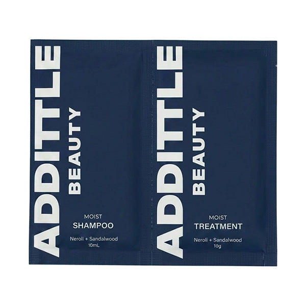 ADDITTLE BEAUTY Moist Shampoo & Treatment Sachet, 10ml, 10g
