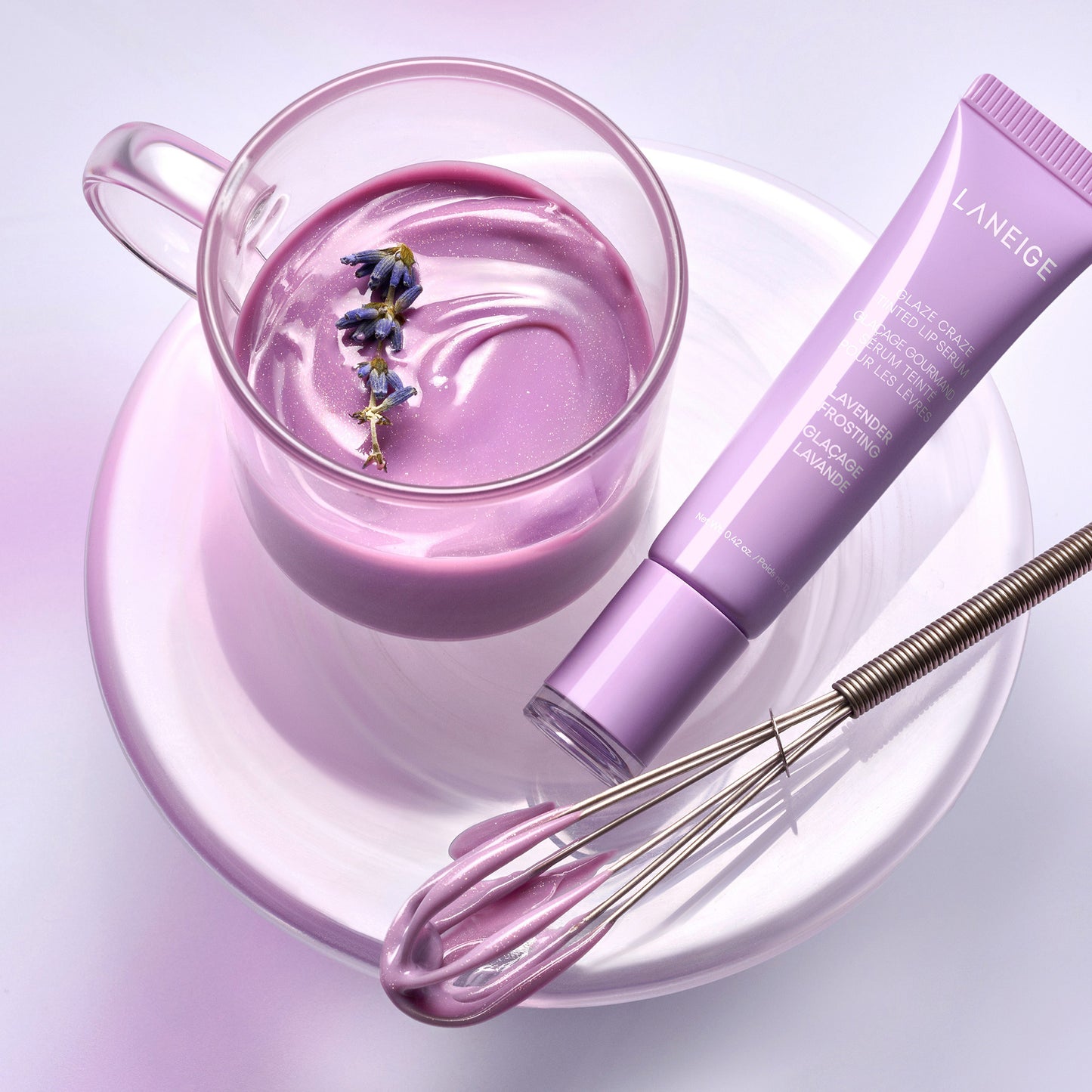 LANEIGE Glaze Tint Lip Serum Limited Edition (Lavender Frosting), 12g