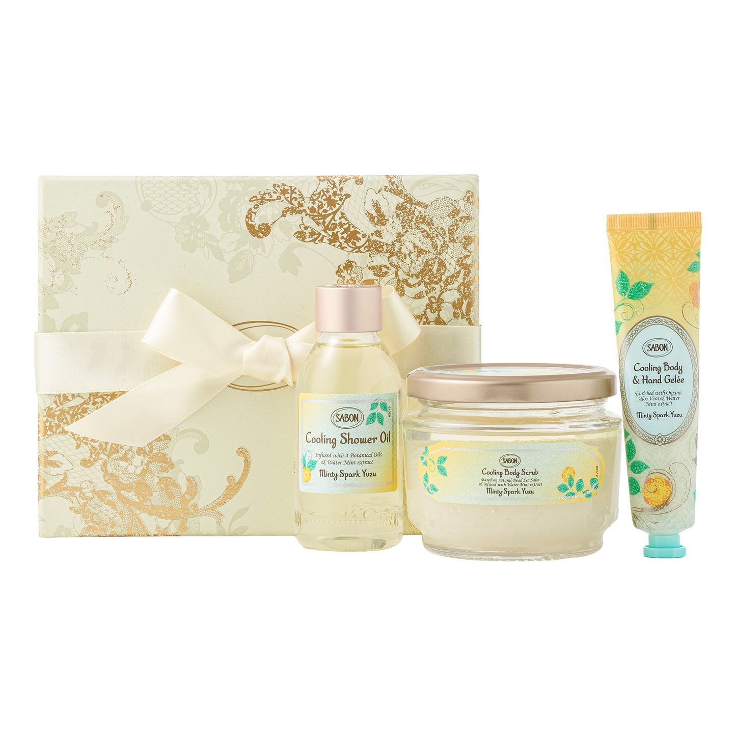 SABON Scrub Kit (Minty Spark Yuzu)