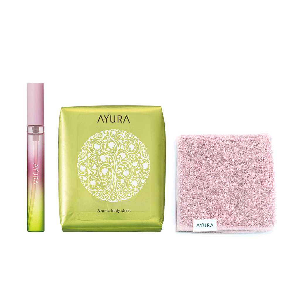 Ayura Spirit of Ayura Eau de Parfum Body Sheet Set, 10ml + 30 Sheets