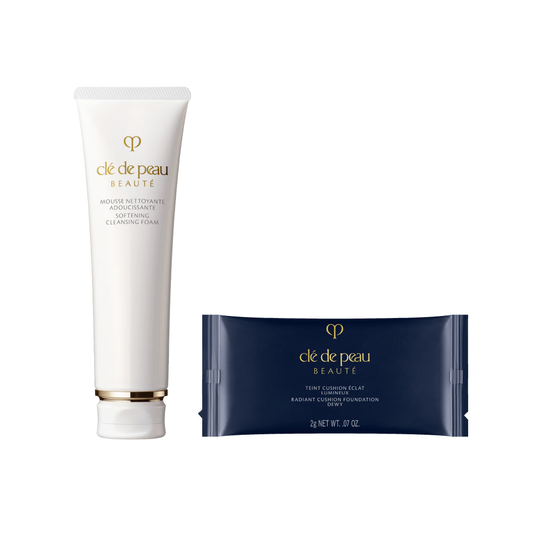 Clé de Peau Beauté Mousse Nettoyante A n Limited Kit, 140g + 2g