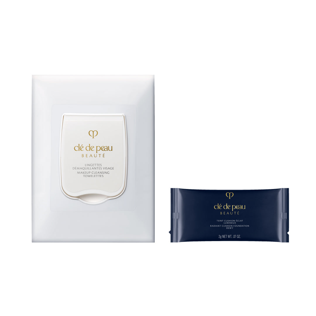 Cle de Peau Beaute Cleansing Face Wipes Limited Kit (Elegant Fragrance)