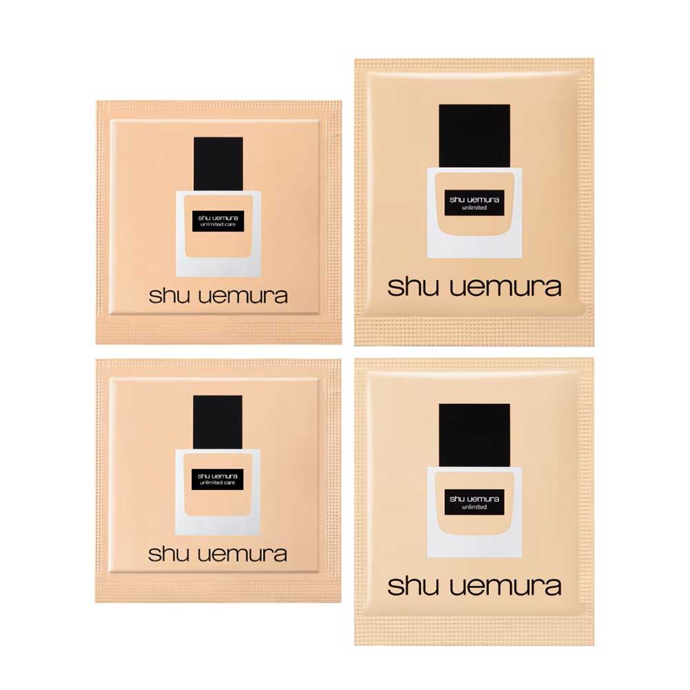 shu uemura Foundation Duo Sample Set, 1ml×4