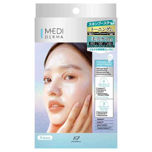 MOMOTANI JUNTENKAN Mediderma Toning Gel Mask