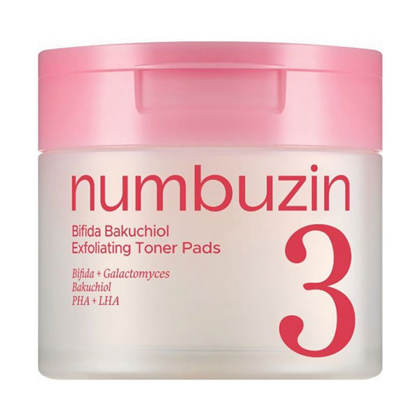 Numbuzin No.3 Velvet Texture Care Toner Pads, 70 Sheets