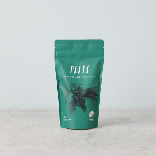 NAIA Noto Hiba Bath Salt, 210g (Satoyama Satoumi)