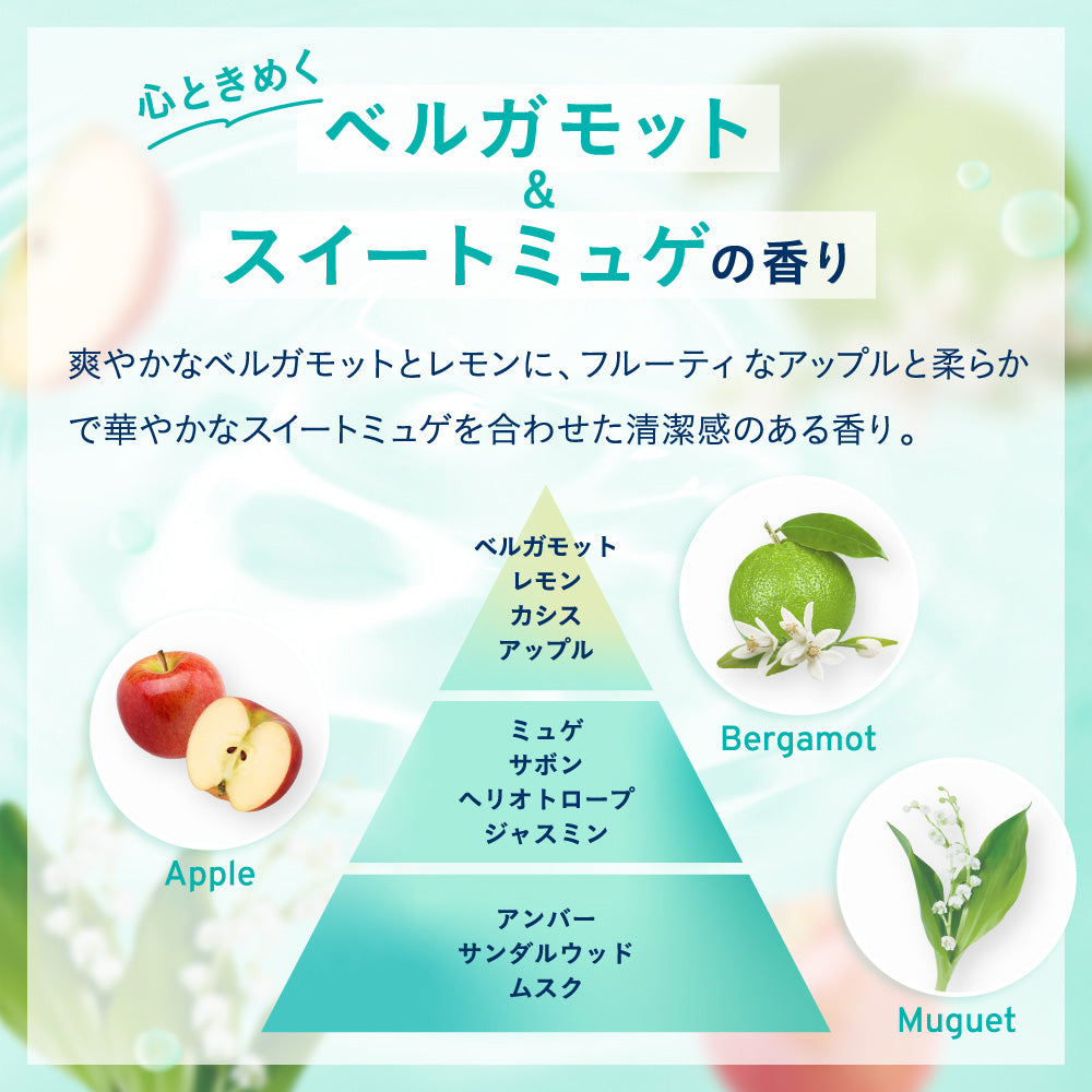 unu Straight Hair Oil (Bergamot & Sweet Muguet), 100ml