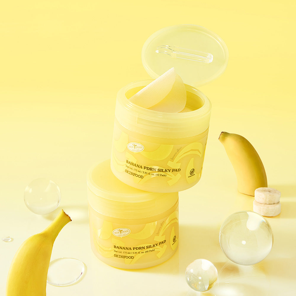 SKINFOOD Banana PDRN Silky Pad, 175ml
