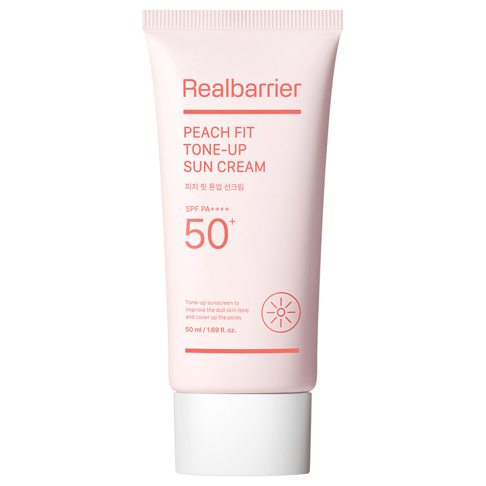Real Barrier Peach Fit Tone-Up Sun Cream SPF50+ PA++++, 50ml