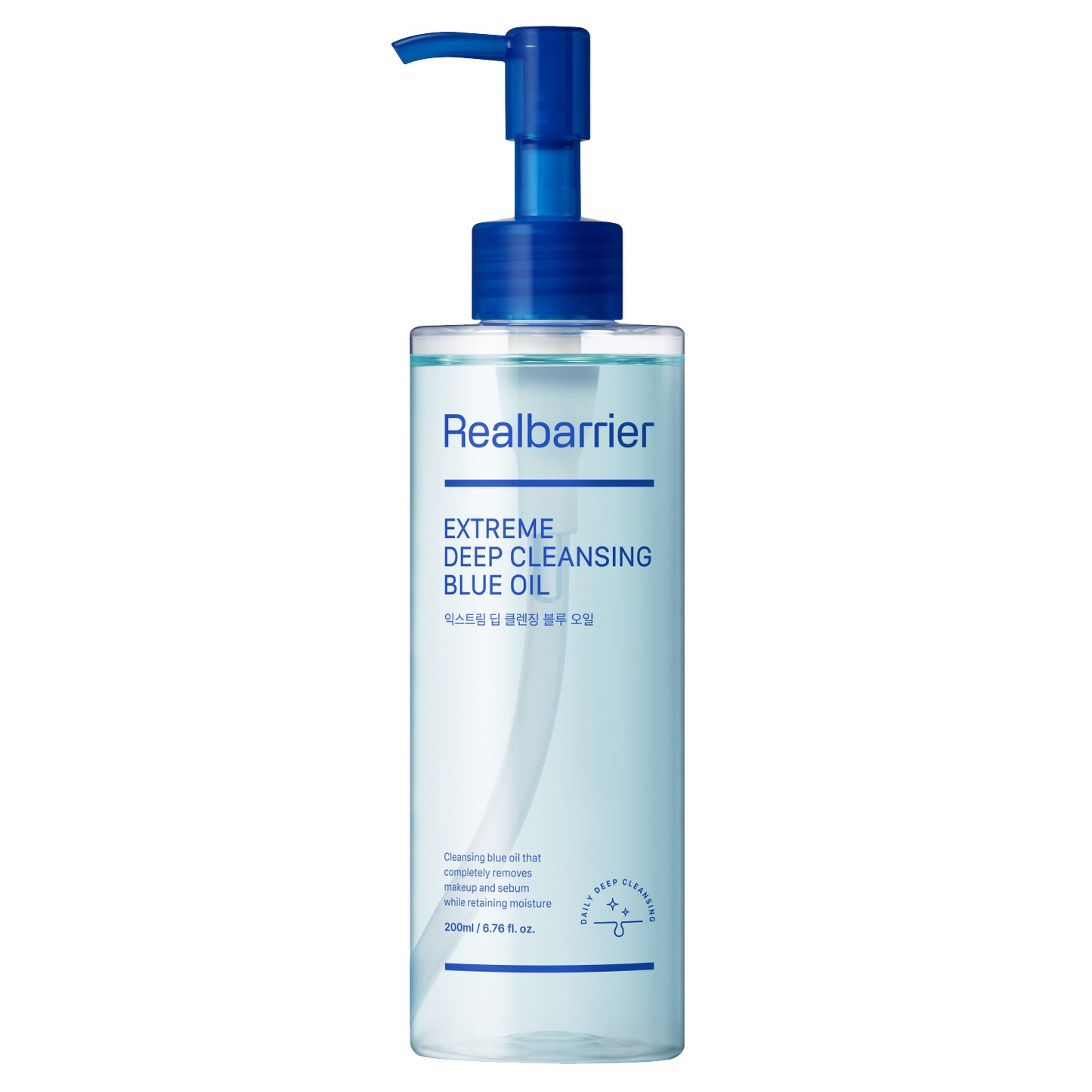 Real Barrier Extreme Deep Cleansing Blue Oil, 200ml