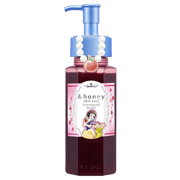 &honey Cleansing Oil Black, 180ml (Limited Edition Snow White, Apple Honey)
