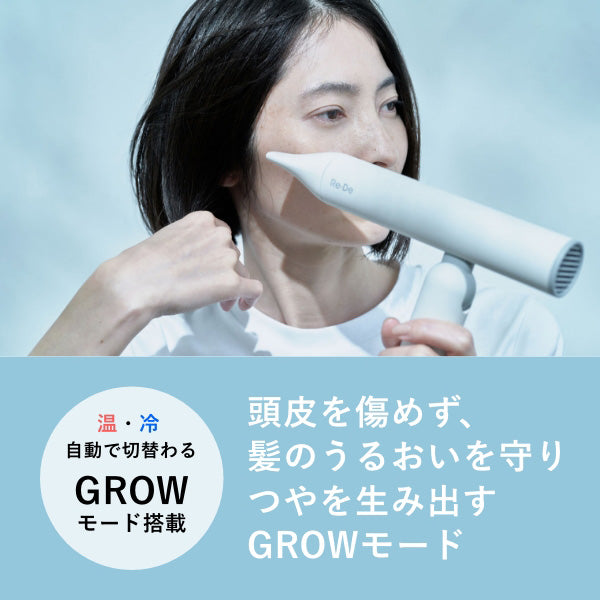 Re・De Hairdry+ Hair Dryer (White)