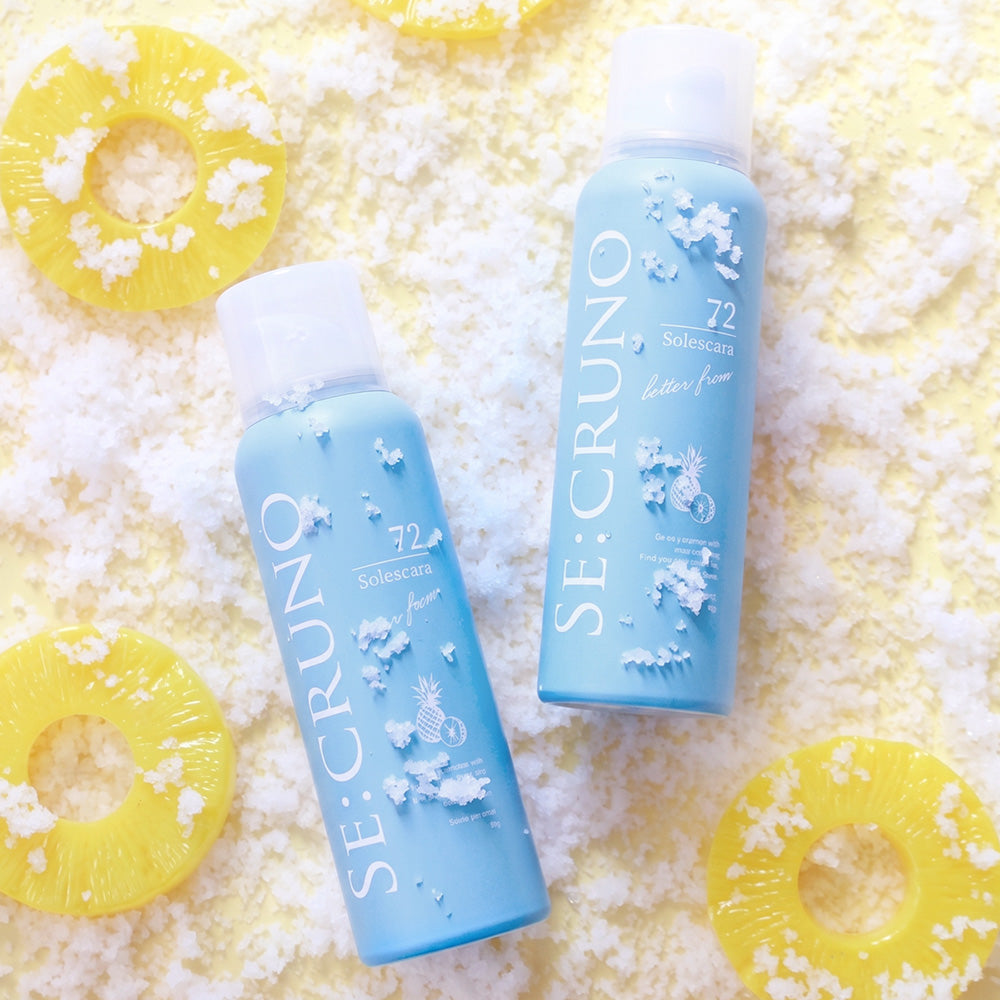 SE:CRUNO Snow Ice Spray Solescara 72, 80g (Tropical Floral Scent)