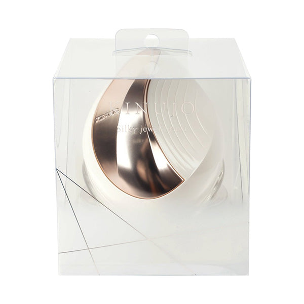 KINUJO Silky Jewel Brush (Pearl White JBK01-WH)