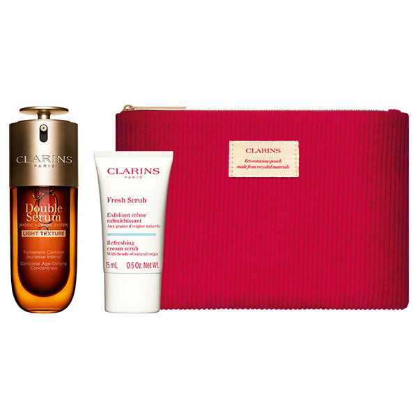 CLARINS Double Serum Light ADC Clear Moist Set (Limited Edition