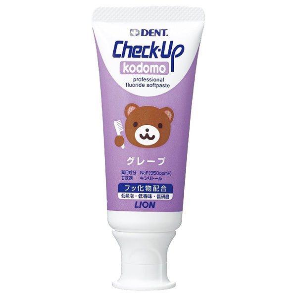 Check-Up Kodomo Toothpaste, 60g (Grape)