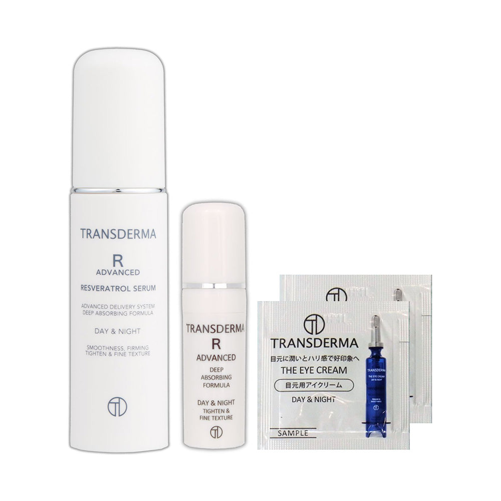 Transderma Summer Limited Kit R 2026, 30ml + 4ml + 0.5ml x 2