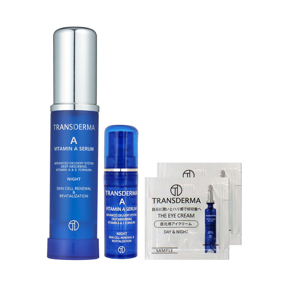 Transderma Summer Limited Kit A 2026, 30ml + 4ml + 0.5ml x 2