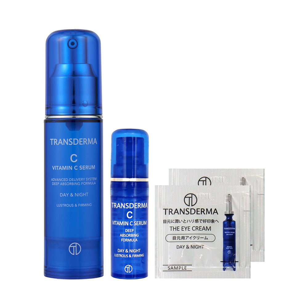 Transderma Summer Limited Kit C 2026, 30ml + 4ml + 0.5ml x 2