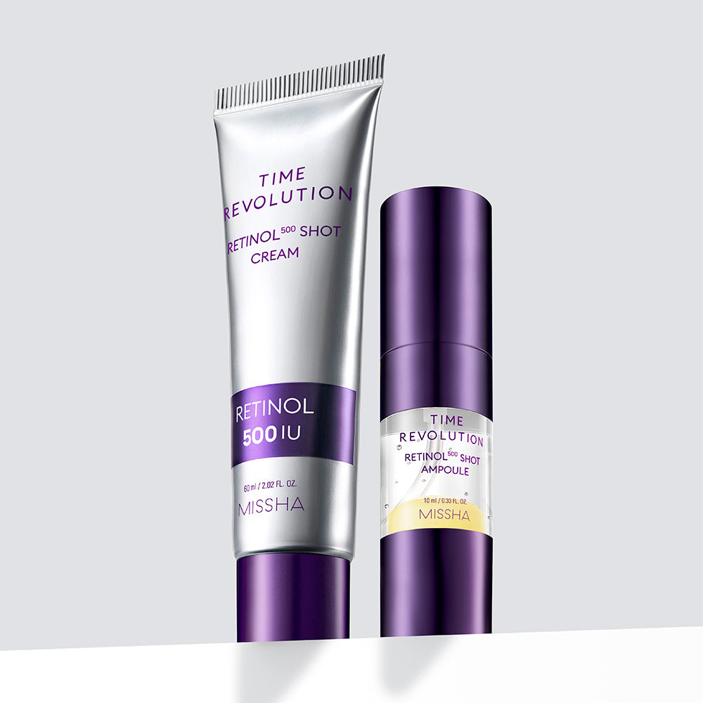 MISSHA Time Revolution Reti500 Shot 2+1 Set, 10ml x2 + 60ml