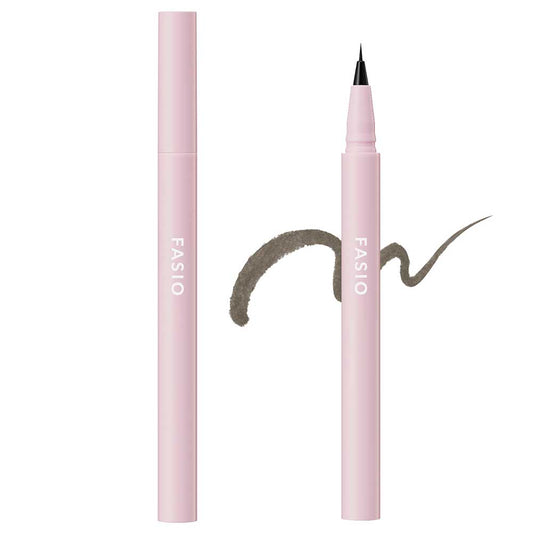 Fasio Long-Lasting Liquid Eyebrow (01 Gray Black), 0.4ml