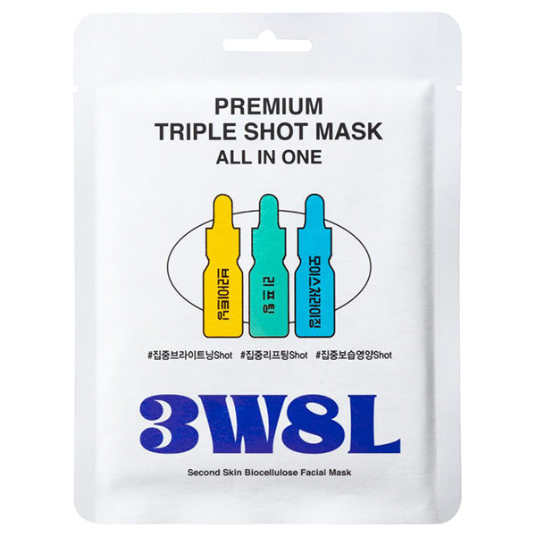 3Words 8Letters Triple Shot All-in-One Mask, 25ml