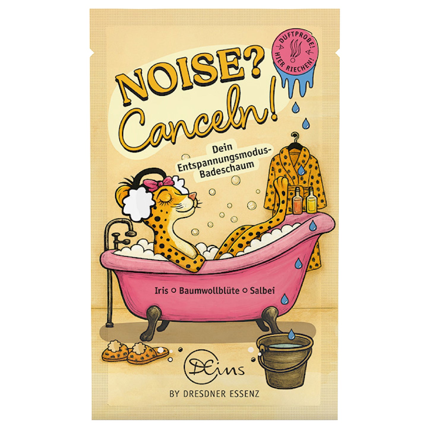 DRESDNER ESSENZ Foaming Bath Salt (Noise Cancel), 60g