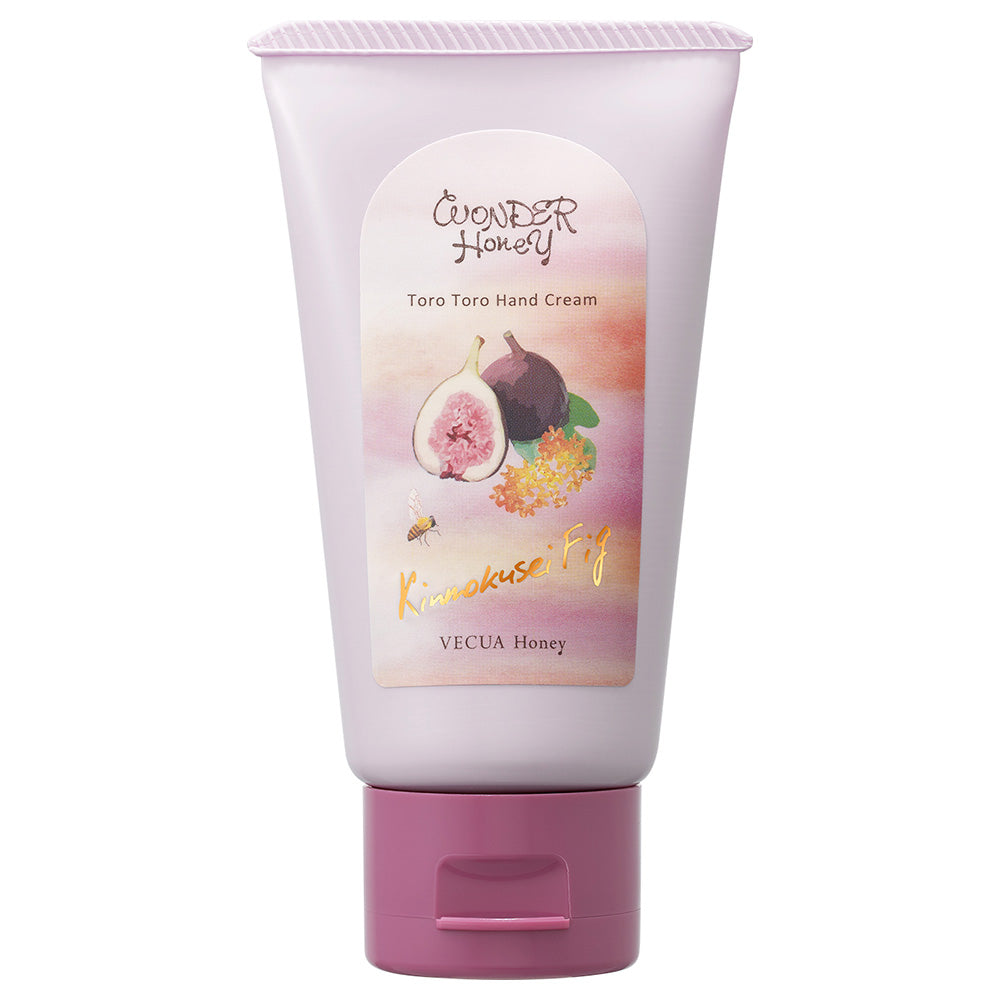 Becua Honey Wonder Honey Melty Hand Cream, Limited Edition, 50g (Kinmokusei Fig)