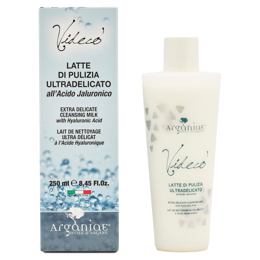 Arganiae Videco Extra Delicate HA Cleansing Milk, 250ml