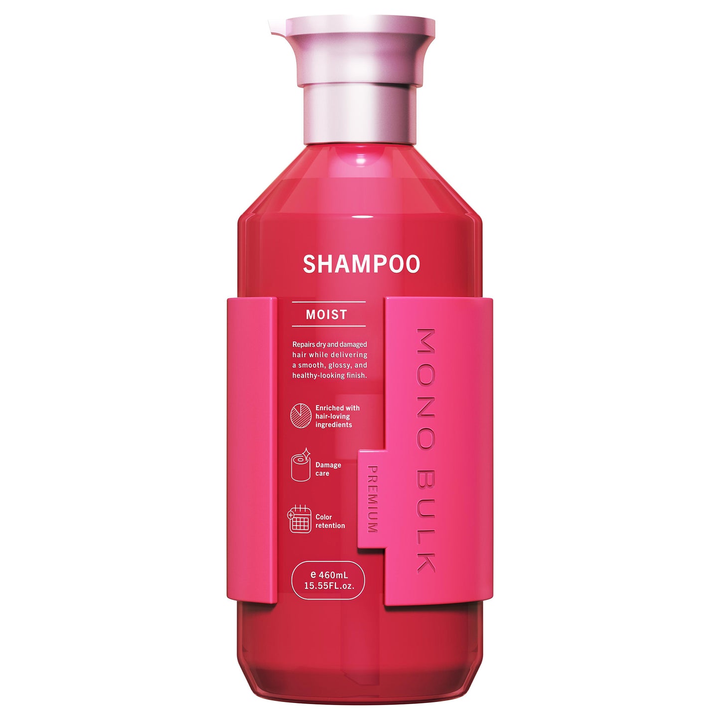 Stellaseed Monobulk Moist Shampoo, 460ml