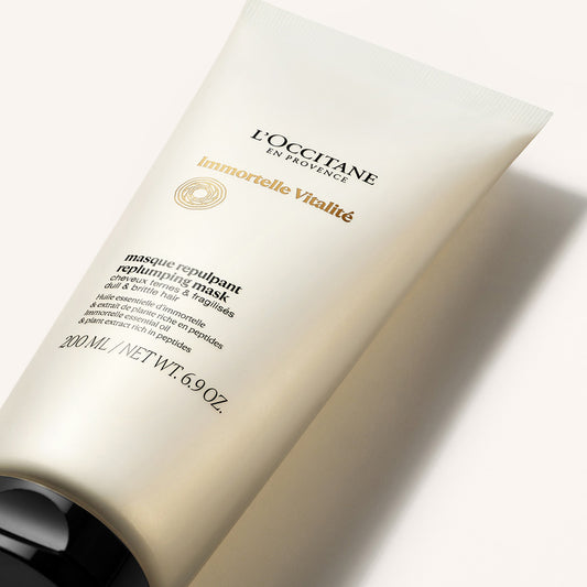 LOCCITANE Immortelle Vitalité Plumping Hair Mask, 200ml
