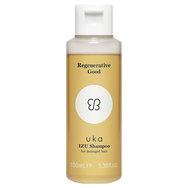 uka IZU Shampoo for Damaged Hair (Woody Rose), 100ml