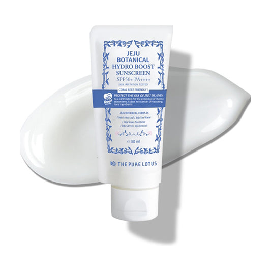 THE PURE LOTUS Jeju Botanical Hydro Boost Sunscreen SPF50+ (Herbal Botanical), 50ml