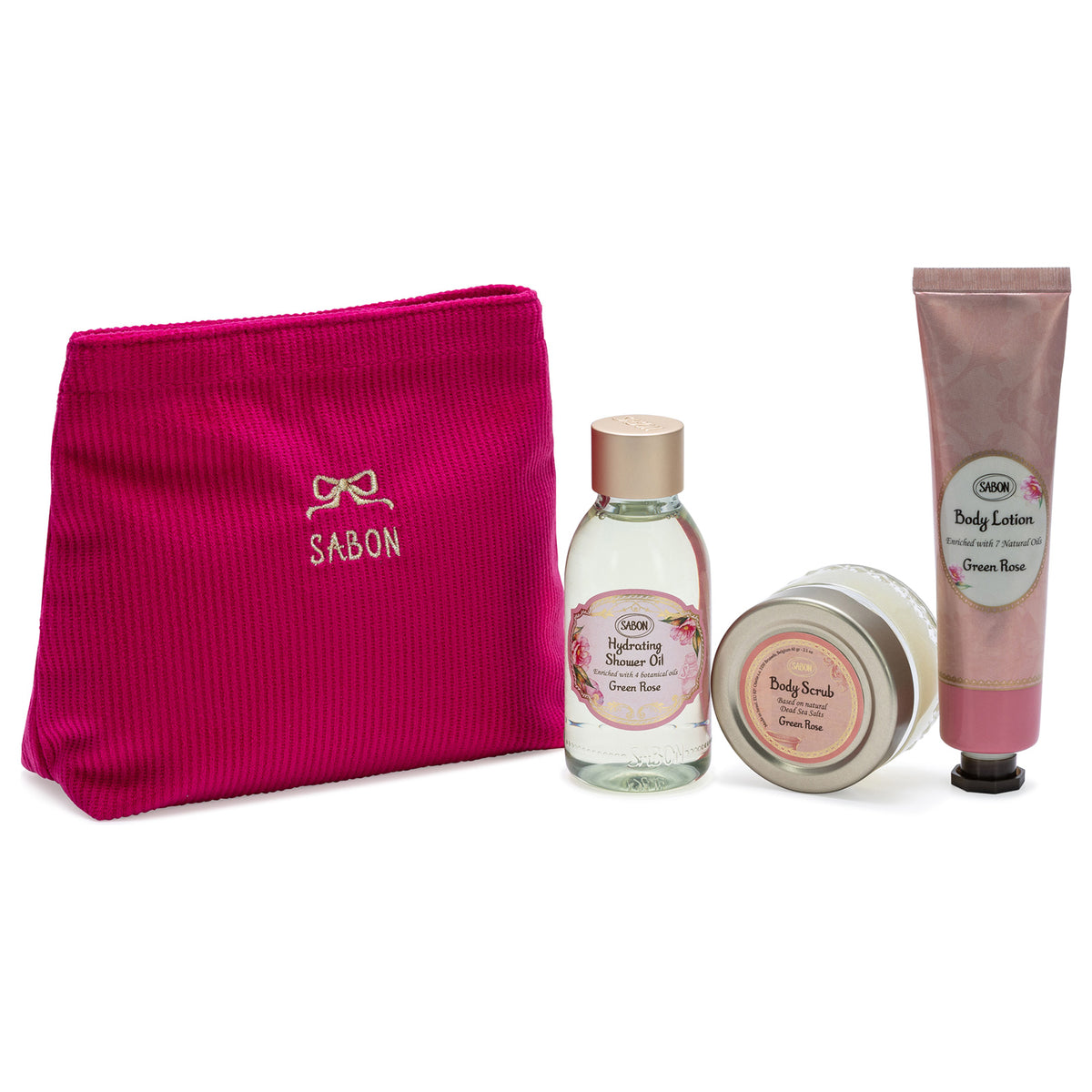 SABON Treasure Gift (Green Rose), 100ml, 60g, 50ml
